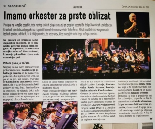 Imamo orkester za prste oblizat